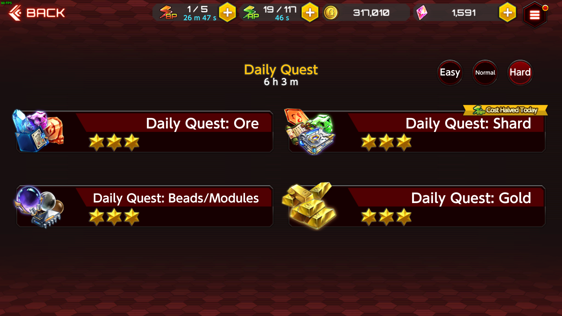 Daily Quests
